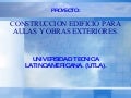 Edificio Utla 28 05 09