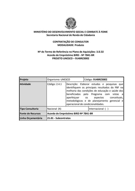 Edital 114 2014 senarc