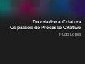 Do criador à Criatura: Os passos do Processo Criativo