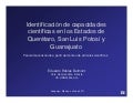 Identificación de capacidades científicas en los estados de Querétaro, San Luis Potosí y Guanajuato.