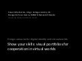 Design Scenarios for Virtual Worlds