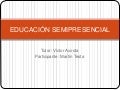 Educación semipresencial