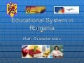 Educational system in romania