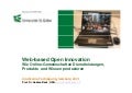 Webbased Open Innovation