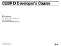 CUBRID Developer&rsquo;s Course