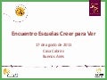 Presentación Escuela de Educación Media Nº 27, de Lomas de Zamora