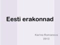 Eesti erakonnad