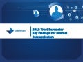 2012 Edelman Trust Barometer: Key Findings For Internal Communicators