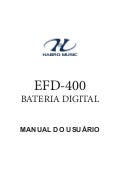 Manual da Bateria Eletrônica Fenix EFD 400 (PORTUGUÊS)