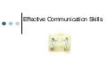 Effective Communication Skills
