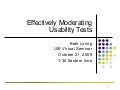 Effectively Moderating Preview