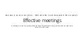 Questions in Hindi - for Discussing Effective meetings