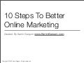 10 Steps To Better Online Marketing