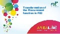 Effective Transformation of Global Procurement Organizations - FCC (English)