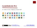 introduction to social media for the film industry