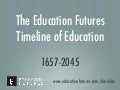 The Education Futures timeline of education: 1657 - 2045