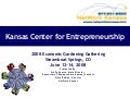 EG2008 Network Kansas Economic Gardening Conference