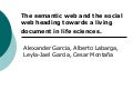 Elsevier Gran Challenge: The living document