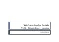 Webfonts in der Praxis - Teil 2 - Beispielfont Lobster