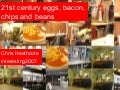 Eggs bacon chips beans for the 21st century