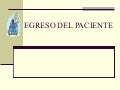 Egreso del paciente[1]