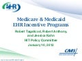 EHR Incentive Program Analysis