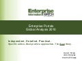 EI Watch Enterprise Portals Global Analysis 2010