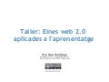 Eines Web 2.0 aplicades a l&rsquo;aprenentatge