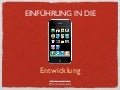 Einfürung iPhone Entwicklung
