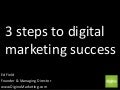 3 Simple Ideas for Digital Marketing Success