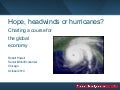 Economist Intelligence Unit:  Hope, headwinds or hurricanes?