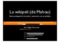 Ejemplo Bueno La Wikipelide Mahou Por Pablo Herreros