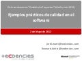 Ejemplos práctios de calidad en el software tecdencies