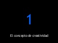 El concepto de creatividad