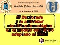 El Doctorado y la Actividad Científica Tecnológica