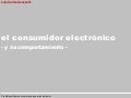 El eConsumidor