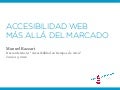 Accesibilidad web - más allá del marcado