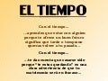 El tiempo nos enseña