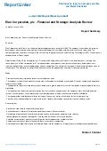 Elan Corporation, plc - Financial and Strategic Analysis Review