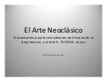 El arte neoclásico