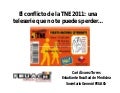 El conflicto de_la_tne_2011