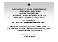 El desarrollo de las competencias aprender a aprender mediante los PCD