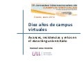 E learning CampusVirtuales Oviedo2012