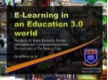 E-Learning in an Education 3.0 World