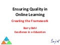 E-learning Quality Intro