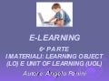 e-learning sesta parte