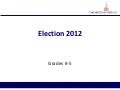 Election 2012 Grades K-5
