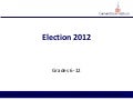Election 2012 - Middle and High School