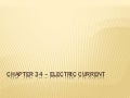 Electric current