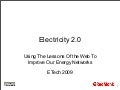 Electricity 2.0 @ Etech